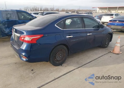 2017 Nissan Sentra S z USA, uszkodzony, nr VIN 3N1AB7AP3HY235483